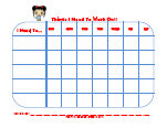 nick jr. behavior chart